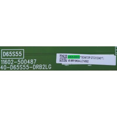 LED DRIVER PARA TV TCL / NUMERO DE PARTE 30835-000033 / 40-D65S55-DRB2LG / V8-MR19K04-LC1V002 / 11602-500487 / GTC012340I / DISPLAY ST7461D03-2 / MODELO 75S555 - Imagen 2
